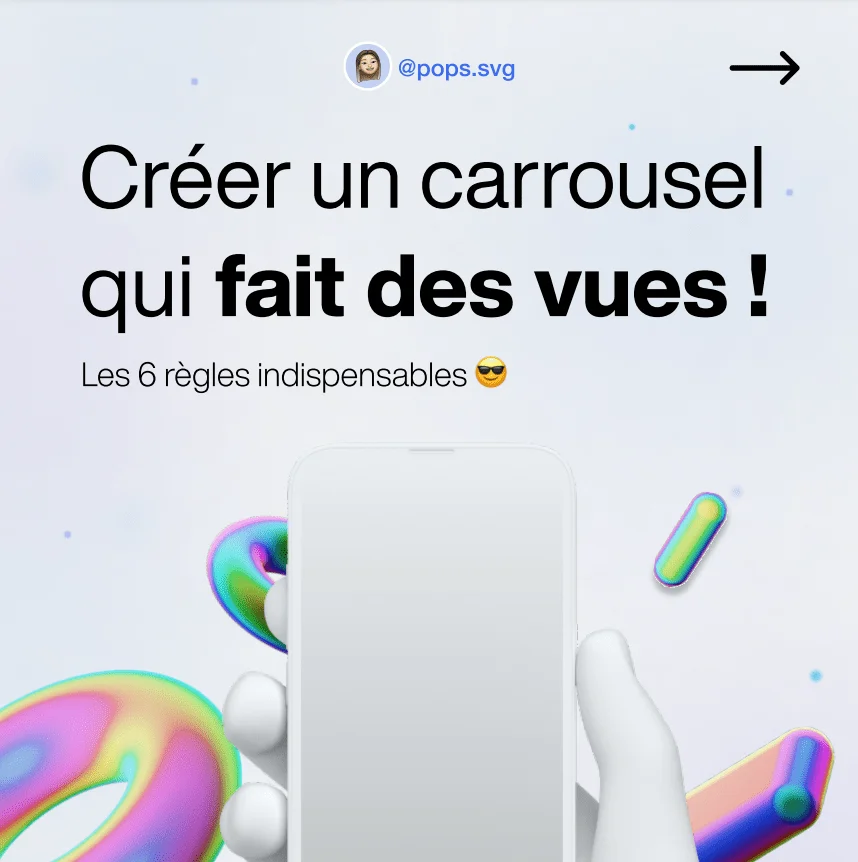 Créer carrousel qui fait des vues