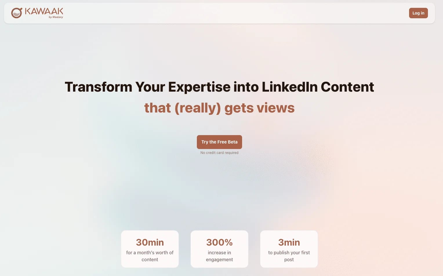 Caso di studio sui contenuti di LinkedIn - strumento per l'assistente editoriale