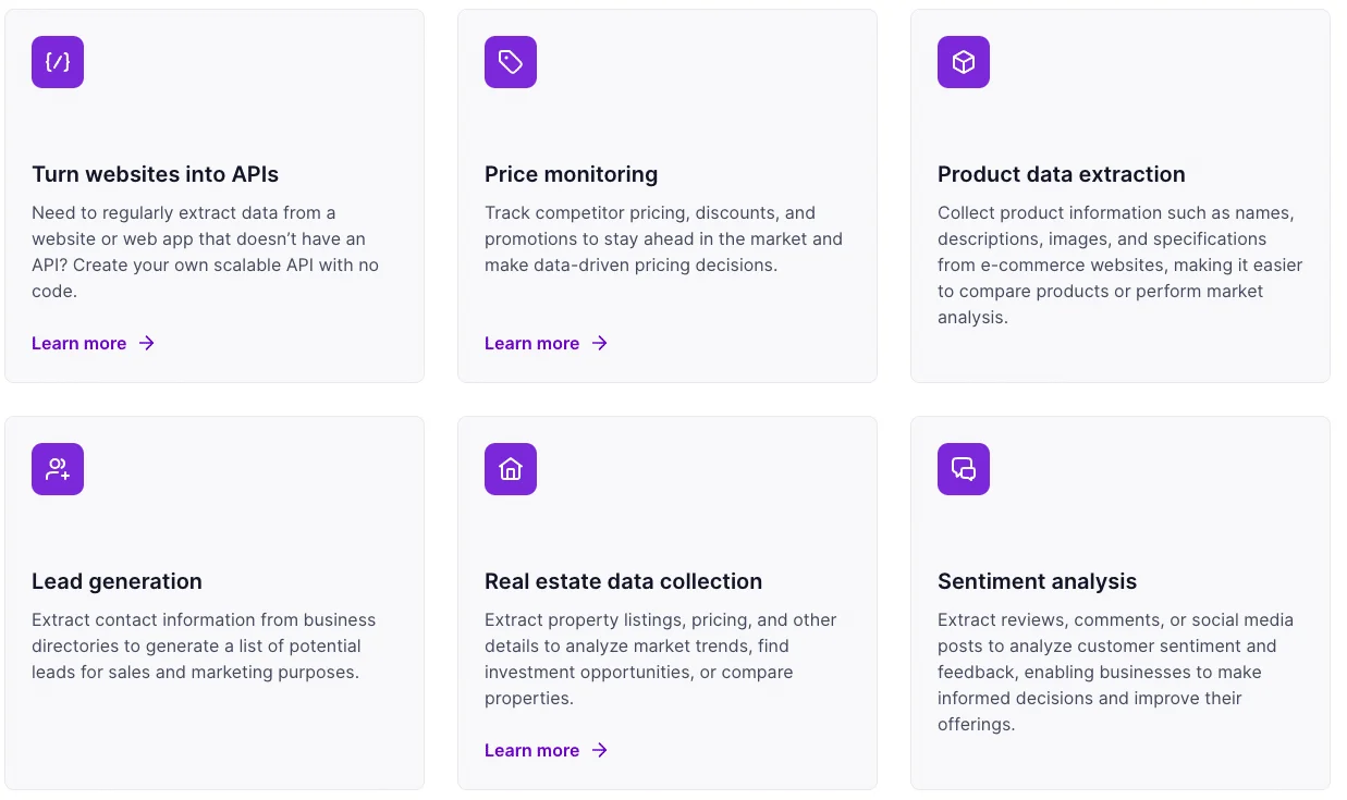 Waalaxy web scraping use cases