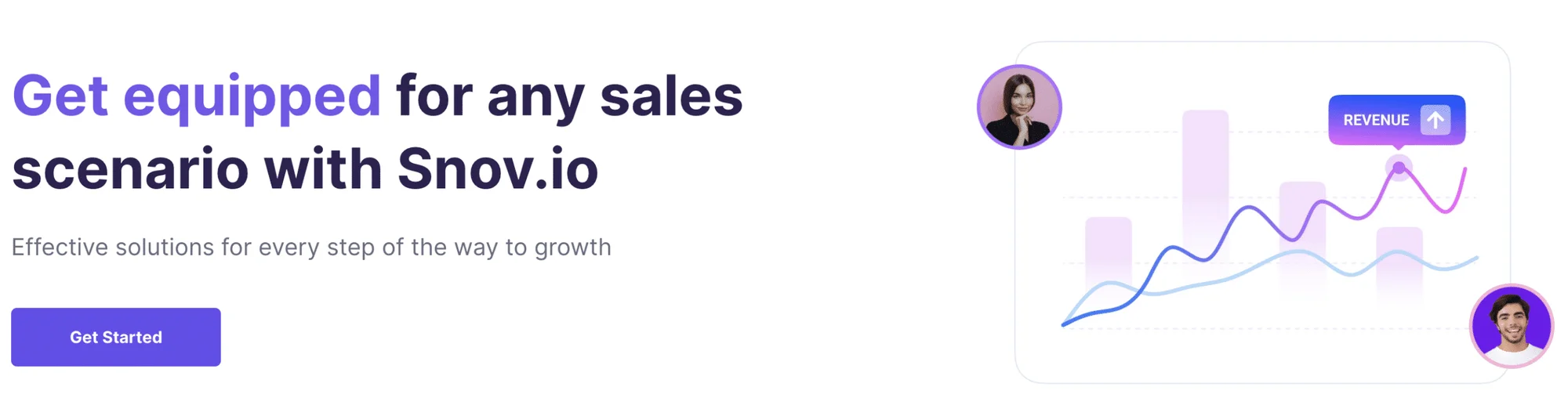 Get equipped sales growth Snov.io