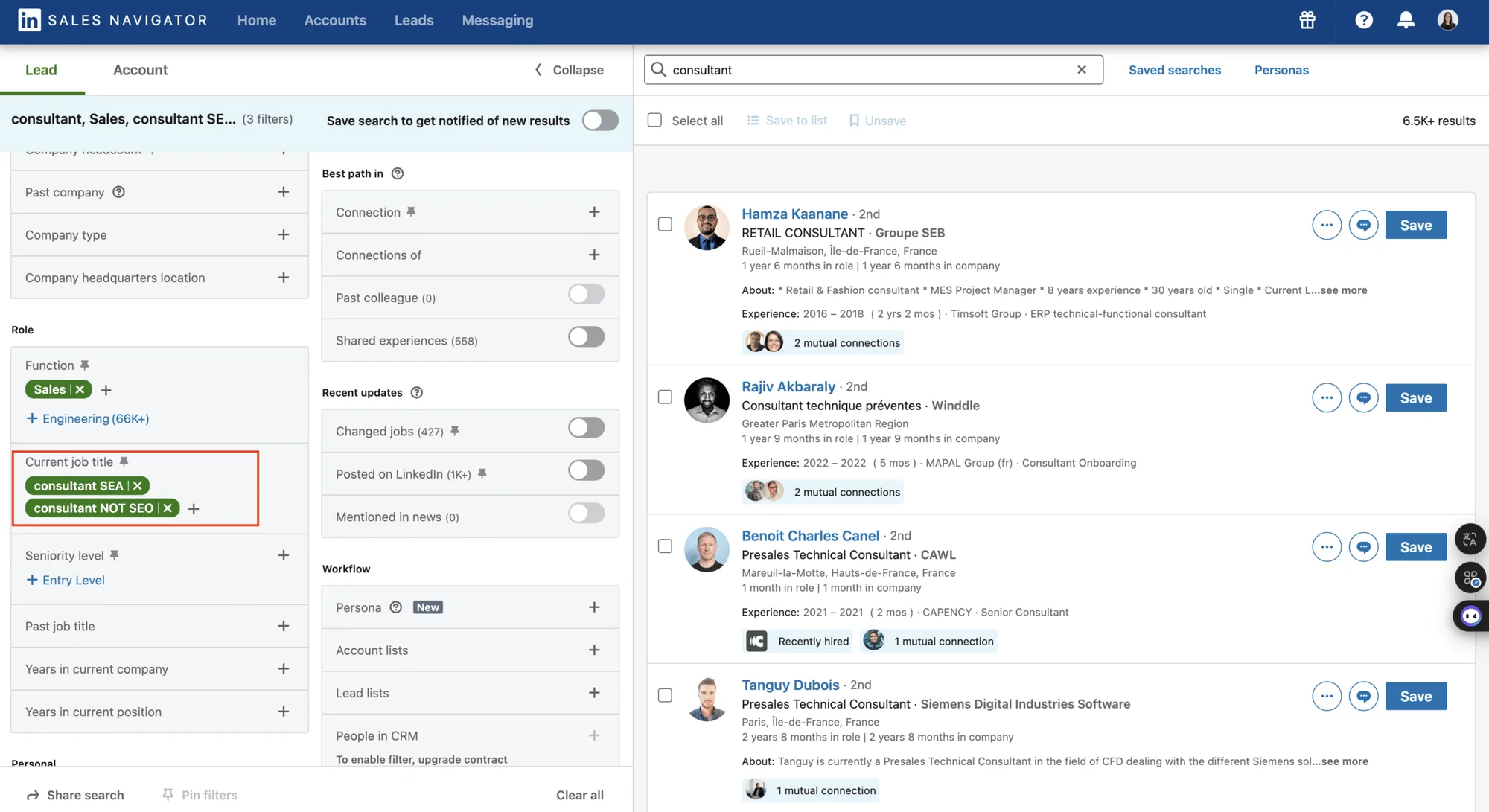 LinkedIn voor verkoopteam