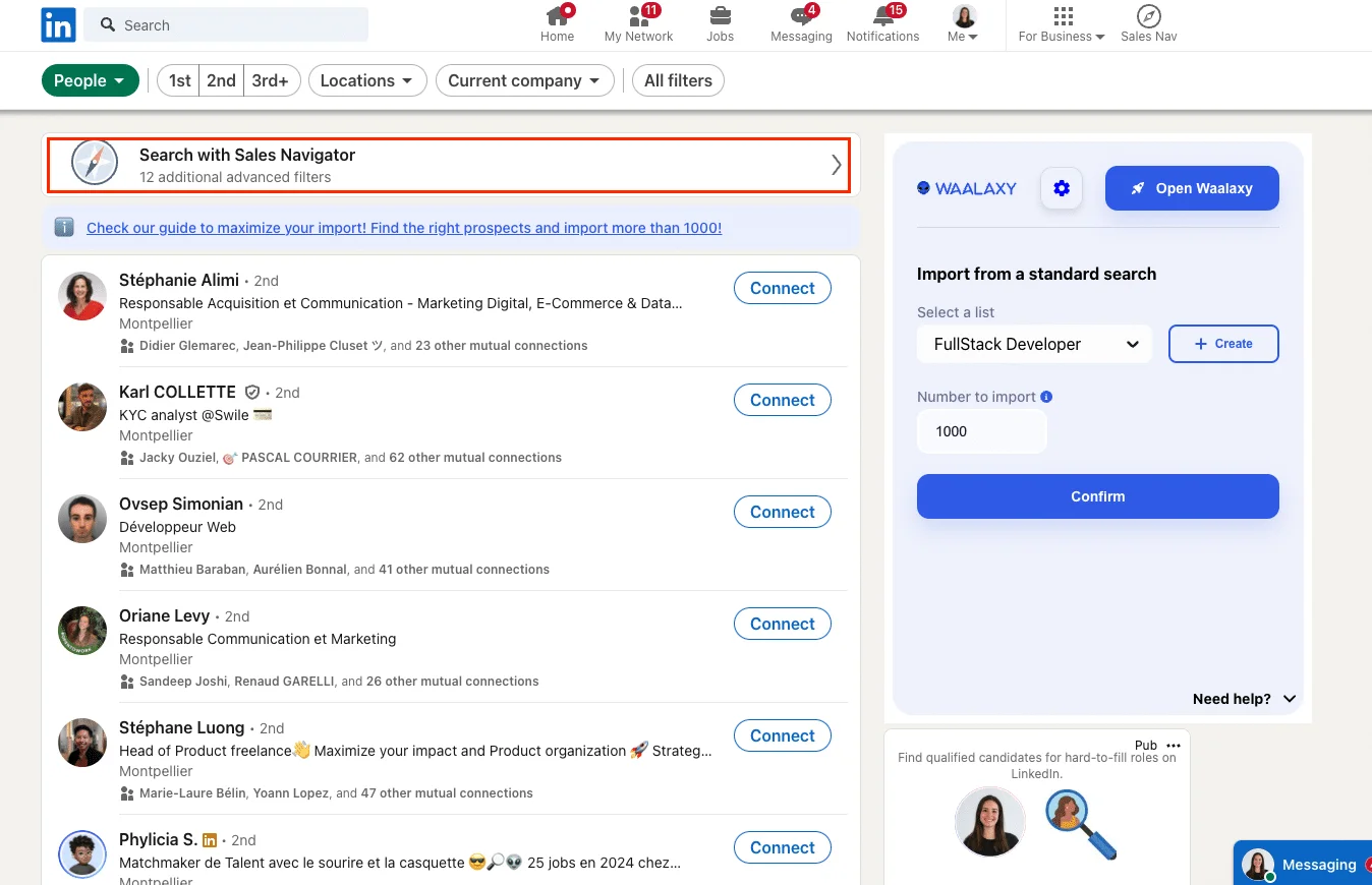 LinkedIn voor verkoopteam