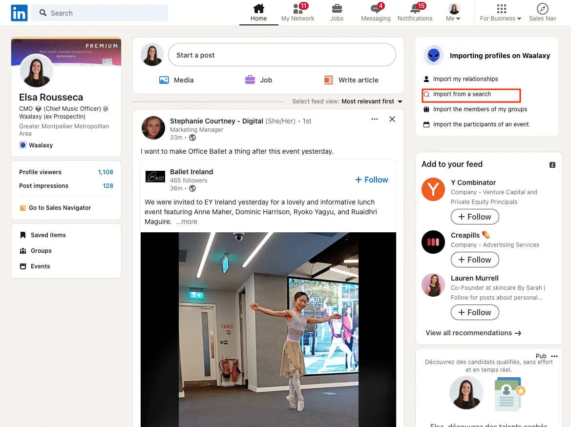 LinkedIn voor verkoopteam