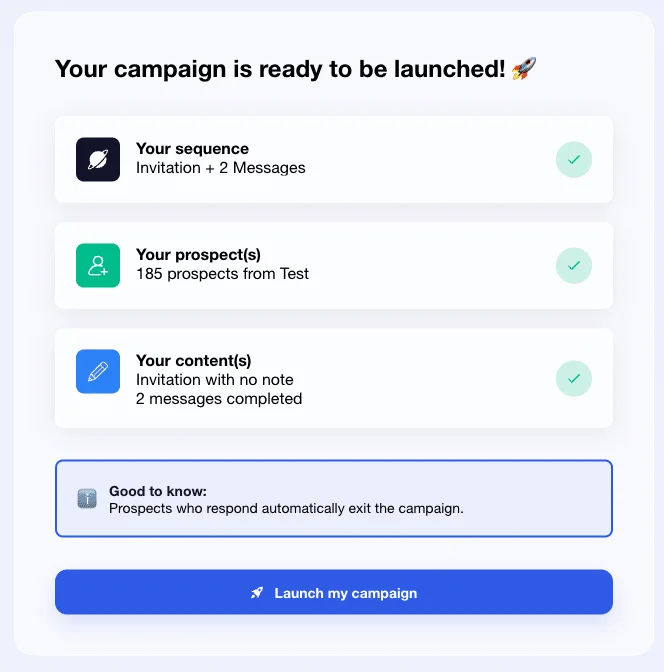 Geração de contactos B2B - lance a sua campanha no waalaxy