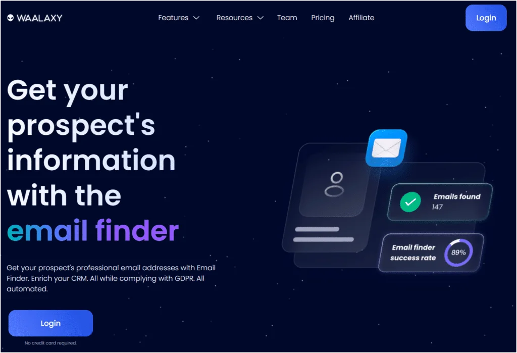 free online database Waalaxy