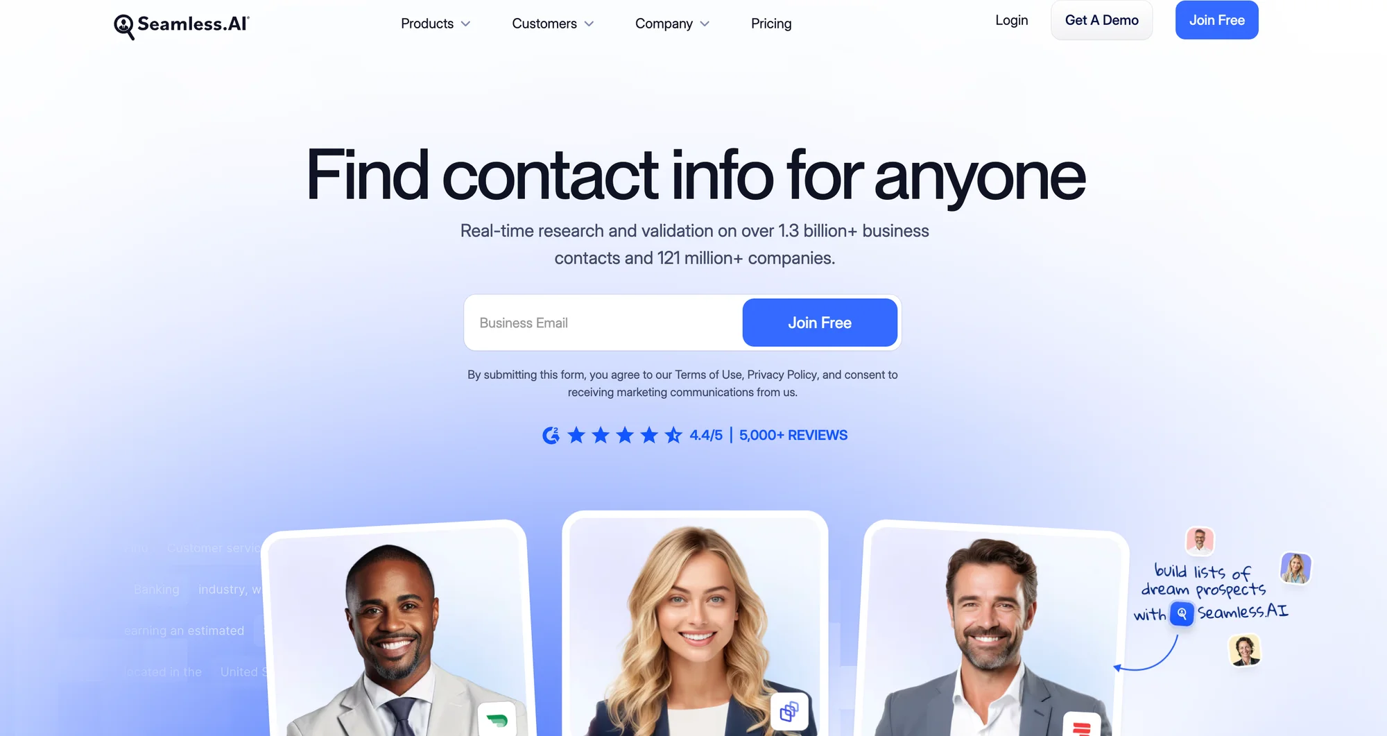 Seamless.AI Lead Generation tools