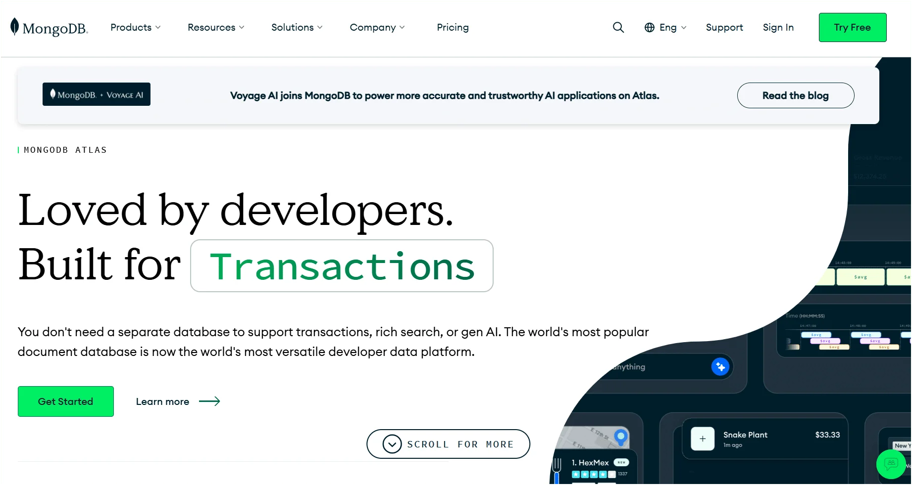 MongoDB Database online gratuito