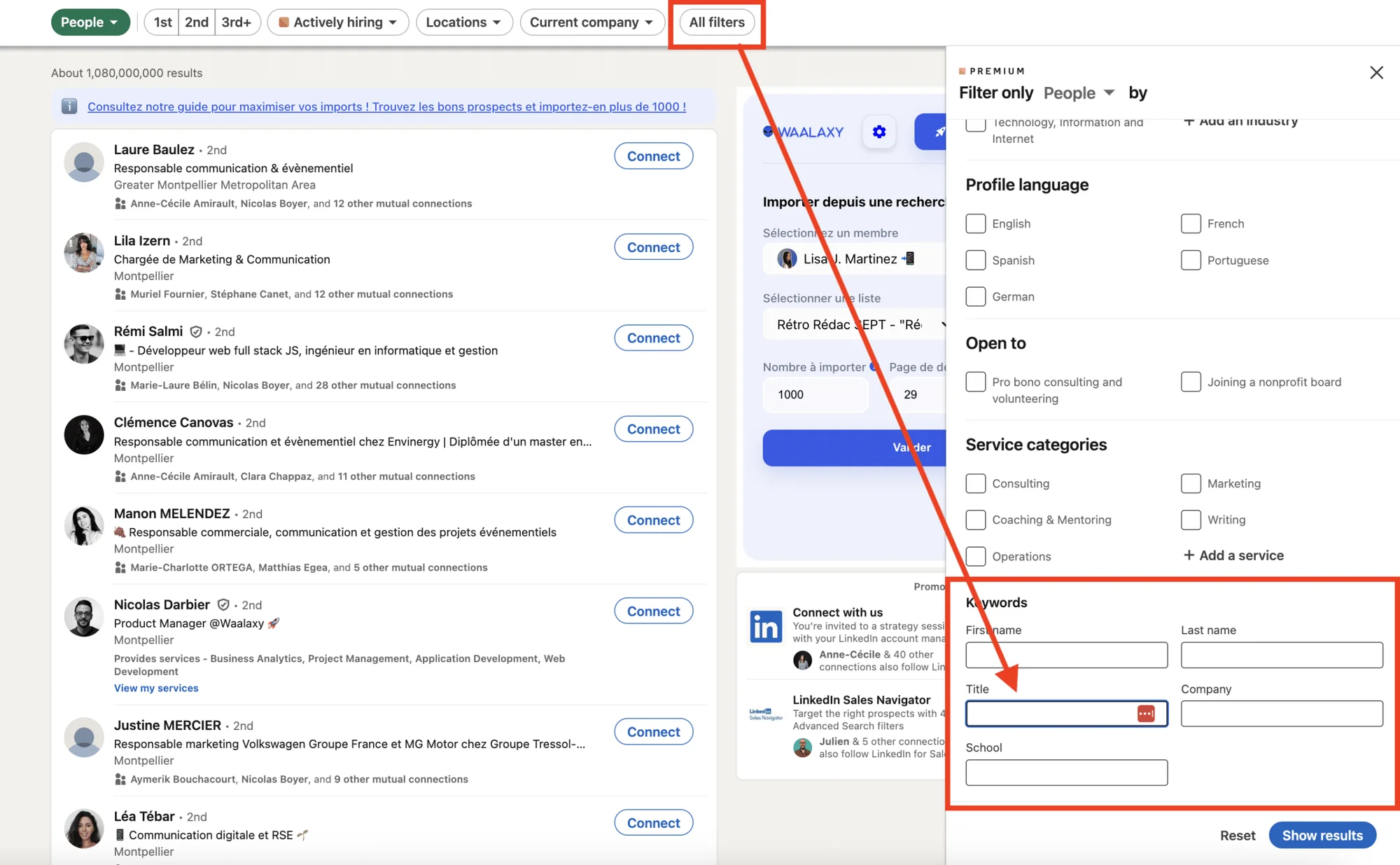Una buona ricerca su LinkedIn.