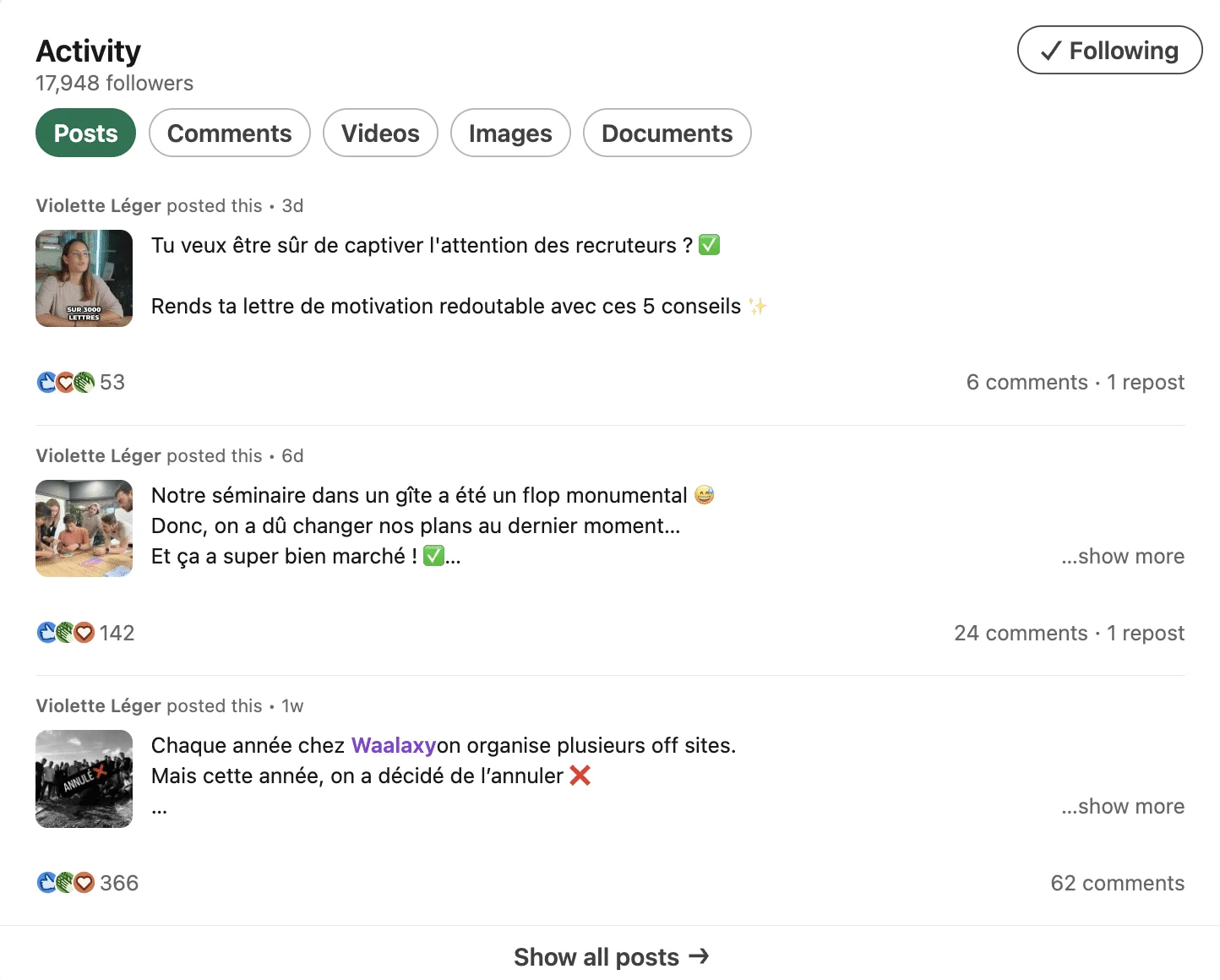 Hoe B2B leads genereren op LinkedIn door massaal over een onderwerp te publiceren.